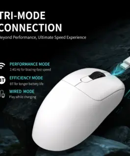 Ajazz професионална геймърска мишка AJ179 APEX – Wireless Gaming Mouse – 8K