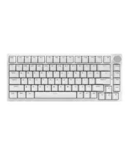 Ajazz геймърска механична клавиатура Gaming Mechanical Keyboard AK820 - Blue Switches [Tactile] (English US) White Blue