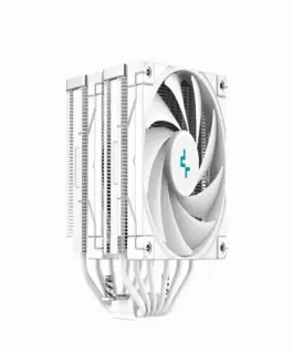 Alternative view of DeepCool охладител CPU Cooler AK620 WH - Dual-Tower, White - LGA1700/AM5