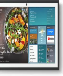 Amazon Echo Show 15 Smart 15.6" FHD +  Fire TV  Alexa дисплей за визуализация черен gen