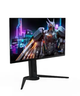 Alternative view of Геймърски монитор GIGABYTE AORUS FO27Q5P - 27" QD-OLED, QHD (2560 x 1440), 500Hz, 0.03ms