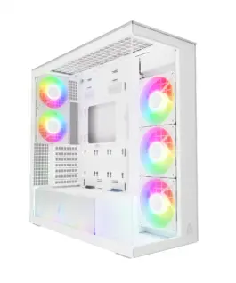 Arctic кутия Case E-ATX - Xtender (White) - 5 A-RGB Fans included