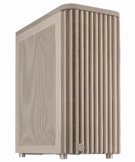 Кутия за компютър ASUS ProArt PA401 Wood Edition Beige - Mesh Panel