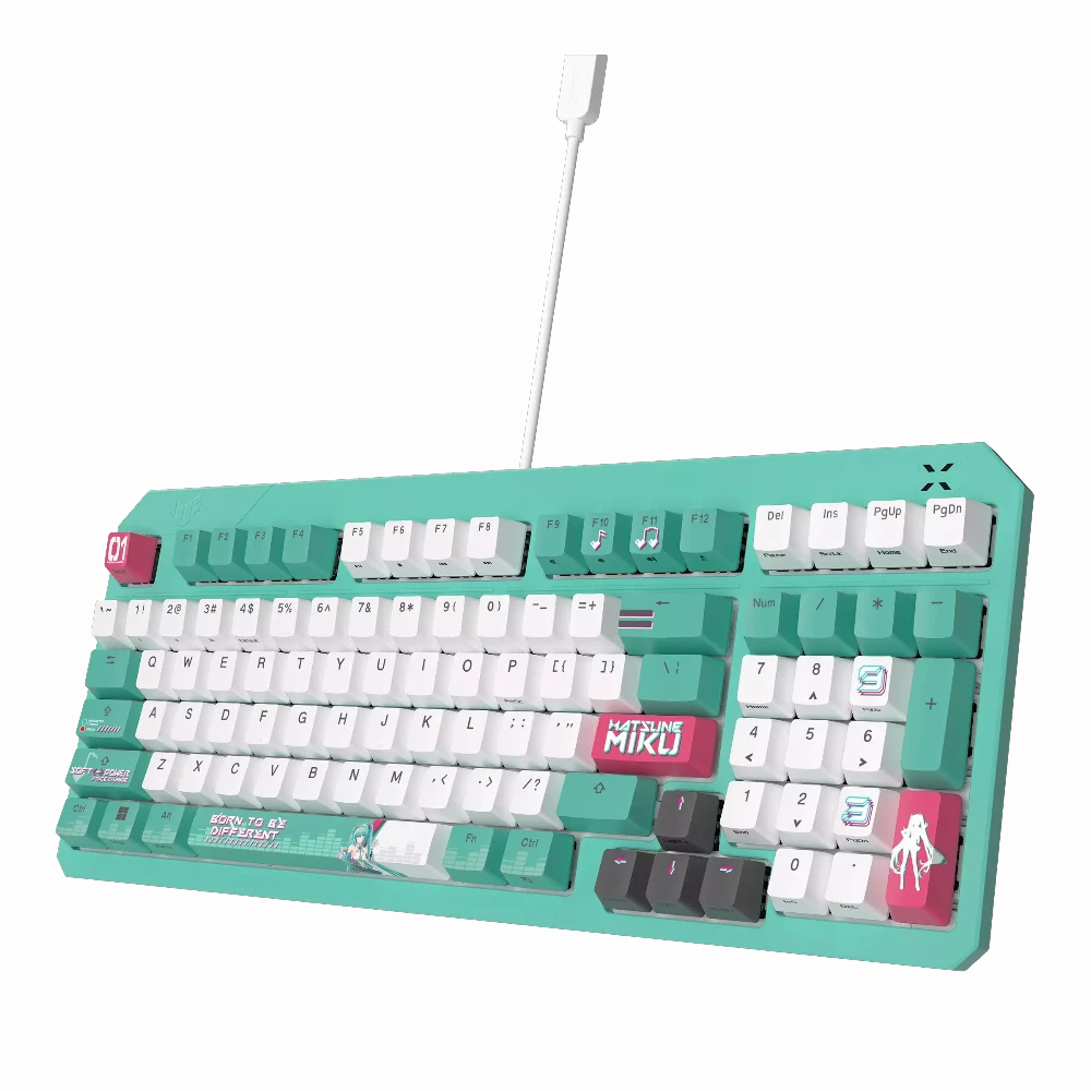 Геймърска клавиатура ASUS TUF Gaming K3 Gen II Hatsune Miku Edition - Optical Mechanical Switch - Image 2
