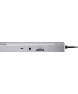 ATEN Докинг 11-in-1 USB-C Multiport Dock + Power Pass-Through, 2 x HDMI, LAN,3.5mm, USB-C, SD Card , microSD, 3 x USB 3.2 - Image 3