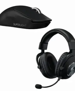 Бъндъл Геймърска мишка Logitech G Pro X Superlight и Слушалки Logitech