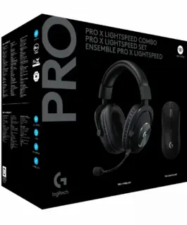 Бъндъл Геймърска мишка Logitech G Pro X Superlight и Слушалки Logitech