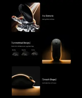 ATK професионална геймърска мишка Wireless Gaming Mouse A9 Plus Tri-mode Nearlink – 1K