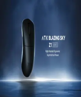Alternative view of ATK професионална геймърска мишка Wireless Gaming Mouse Z1 ULTRA - 8K, White
