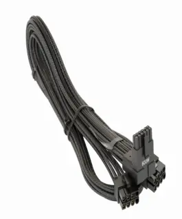 Alternative view of Кабел Seasonic 90° 12VHPWR 600W 16-Pin към 2x8 Pin за Seasonic захранвания