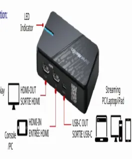 AVerMedia Външен кепчър StreamLine MINI Plus