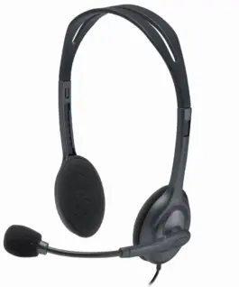 СЛУШАЛКИ LOGITECH H111 – Wired – Black – PN
