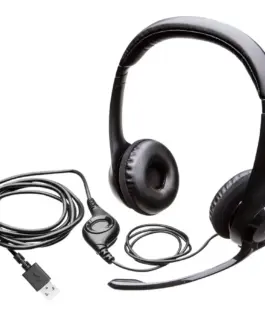 СЛУШАЛКИ LOGITECH H390 – Black – PN 981-000406