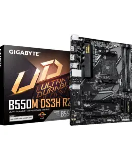 Дънна платка GIGABYTE B550M DS3H R2 Socket AM4