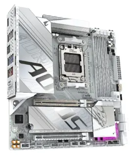 Alternative view of Дънна платка GIGABYTE B850M AORUS ELITE WIF6E ICE socket AM5
