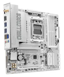 Alternative view of Дънна платка ASRock B850M CHALLENGER WIFI WHITE socket AM5