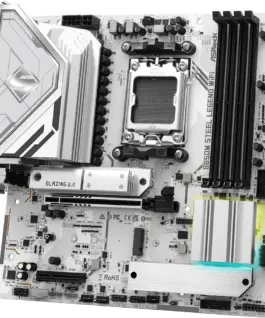 Alternative view of Дънна платка ASRock B850M STEEL LEGEND WIFI socket AM5