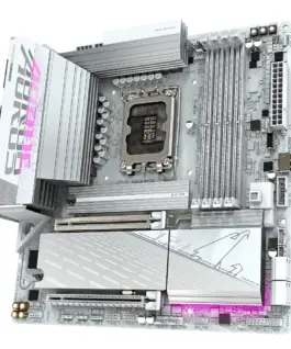 Дънна платка GIGABYTE B860M AORUS ELITE WiFi 6E ICE