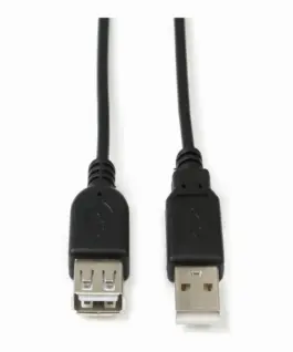 Alternative view of КАБЕЛ MICROCONNECT USB 2.0 Extension - 0.3m - PN USBAAF03B