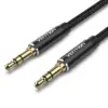 Vention Аудио Кабел 3.5mm Audio Cable M/M Cotton Braided 1.0m - BAWBF