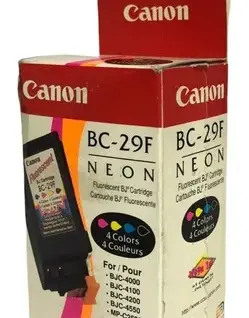 ГЛАВА ЗА CANON BJC 4000/4100/4200/4550 - Fluorescent - 4 colors - OUTLET - BC29F (BC-29F) -