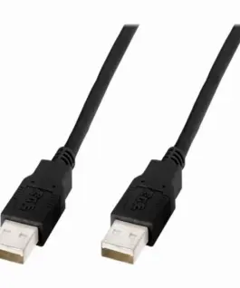 КАБЕЛ USB DIGITUS - USB-A to USB-A - 50 m - Black - PN AK-300101-050-S