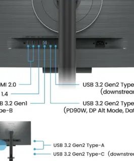 Alternative view of Монитор за програмиране BenQ RD320UA, 31.5", Ergo Stand