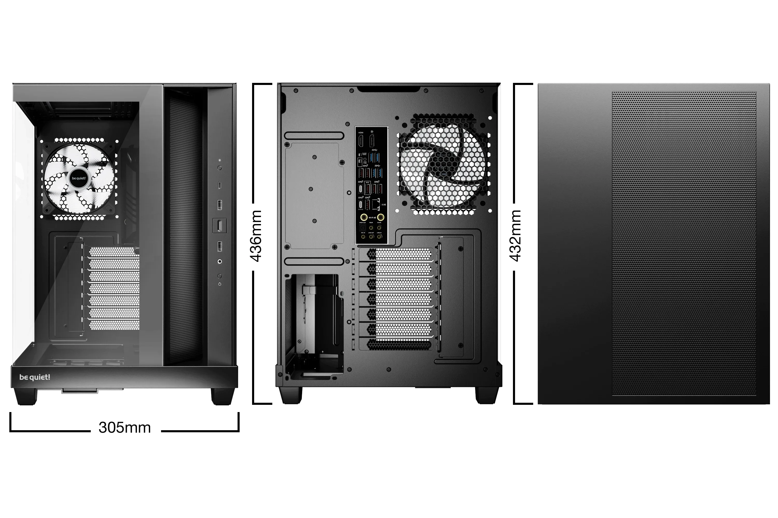 be quiet! кутия Case ATX - LIGHT BASE 500 LX Black - Image 87
