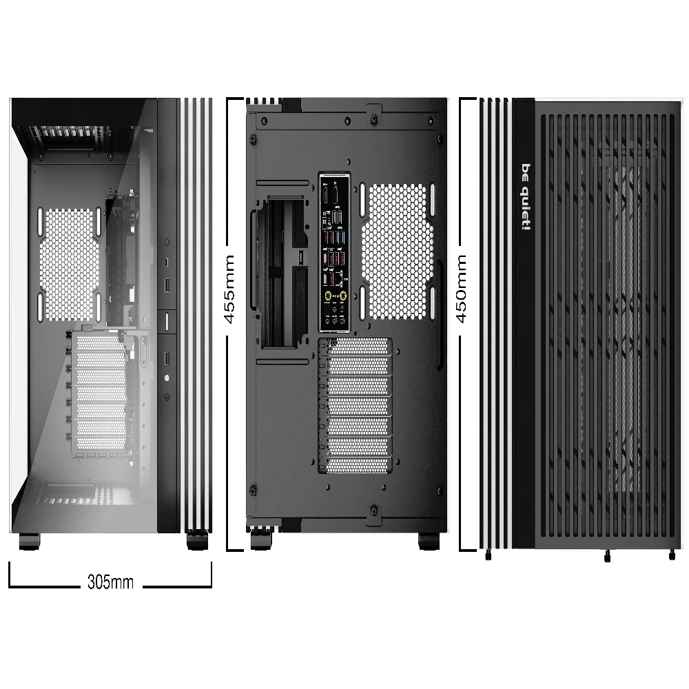 be quiet! кутия Case ATX - LIGHT BASE 600 DX Black - Image 2