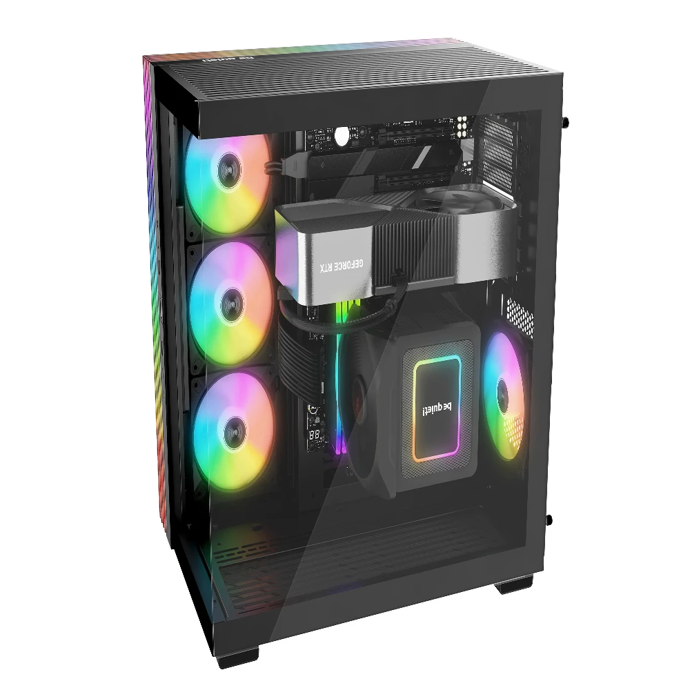 be quiet! кутия Case ATX - LIGHT BASE 600 DX Black - Image 5