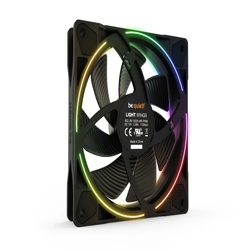 be quiet! вентилатор Fan 120mm - LIGHT WINGS PWM - Image 4