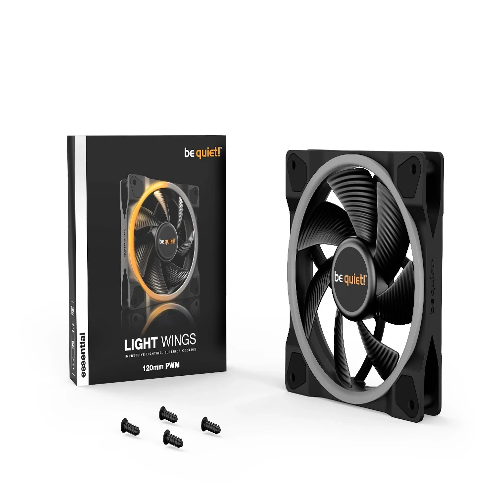 be quiet! вентилатор Fan 120mm - LIGHT WINGS PWM - Image 5