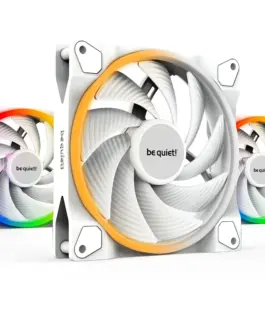 be quiet! комплект вентилатори Fan Pack 3-in-1 3 x 140mm - LIGHT WINGS White 140mm PWM high-speed