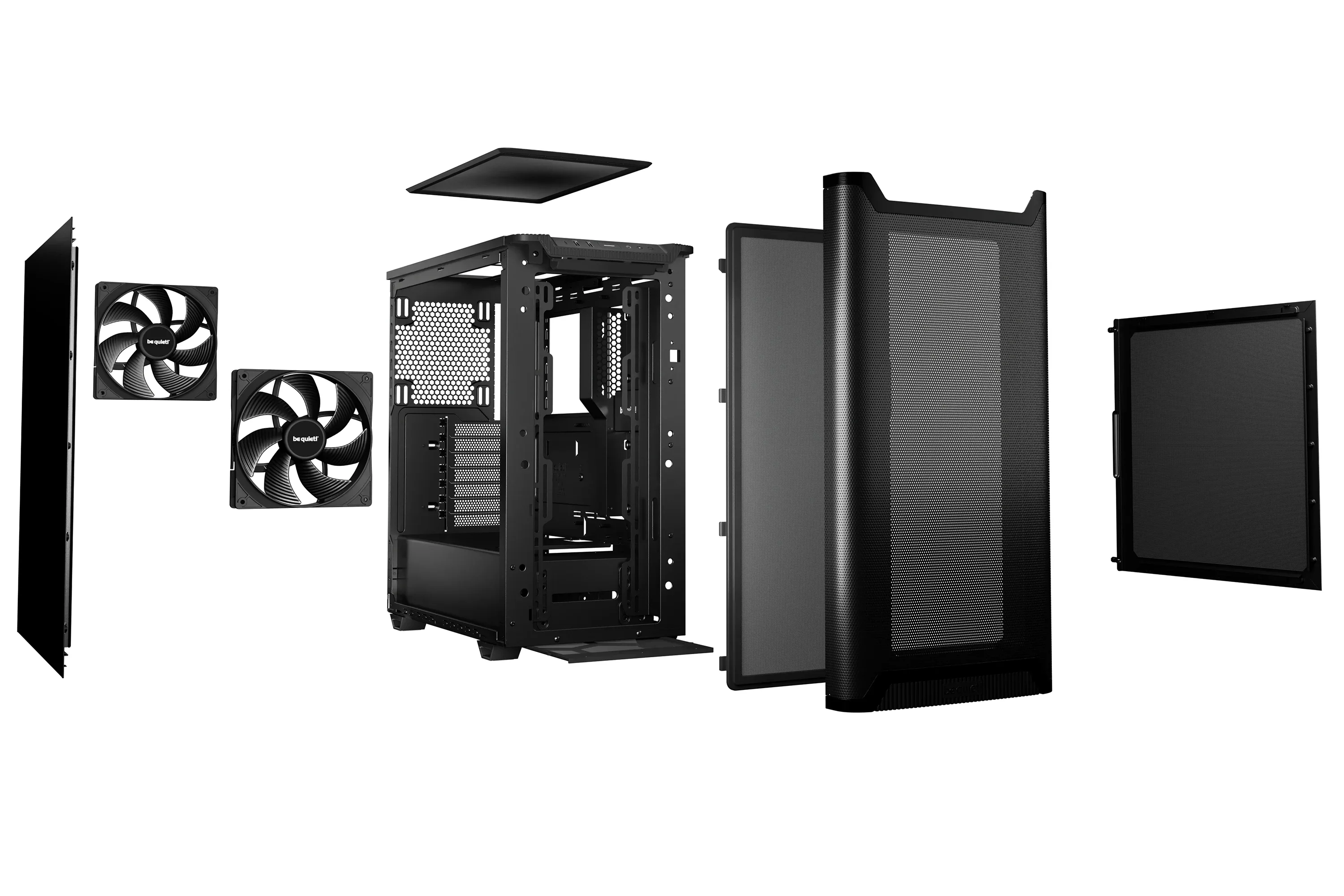 be quiet! кутия Case ATX - Pure Base 501 Airflow Black - Image 84
