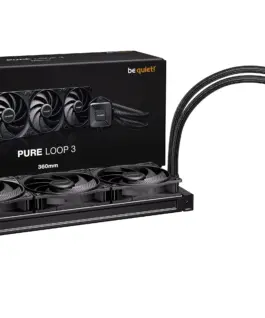 be quiet! водно охлаждане Water Cooling – Pure Loop 3 360mm