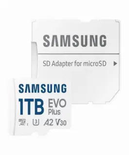 Карта памет Samsung EVO+ 1 TB mSD + Адаптер карта microSDXC