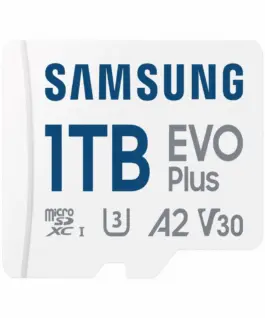 Alternative view of Карта памет Samsung EVO+, 1 TB, mSD + Адаптер, карта microSDXC
