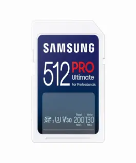 Alternative view of Карта памет Samsung PRO Ultimate Full-Size, SDXC UHS-I, 512GB, U3, V30, USB Адаптер