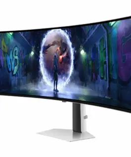 Alternative view of Монитор Samsung Odyssey OLED G9 G93SD - 49" OLED DUAL QHD CURVED 1800R, 240 Hz, 0.03ms