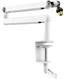 Стойка за микрофон FIFINE BM88 White High End Boom Arm Stand