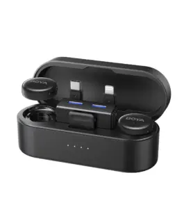 Безжична система микрофони BOYA BOYALINK 3-01 with lightning+USB-C +3.5mm TRS