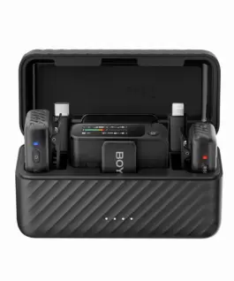 Alternative view of Безжична система микрофони All-in-One BOYA BOYAMIC 2