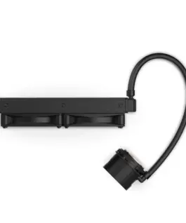 Alternative view of Охладител за процесор NZXT Kraken 240 Black - LCD Display