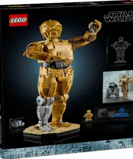 Alternative view of LEGO Star Wars - C-3PO Droide, 75398