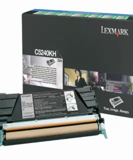 КАСЕТА ЗА LEXMARK OPTRA C524/C534 - Black - Return program cartridge - OUTLET - PN C5240KH