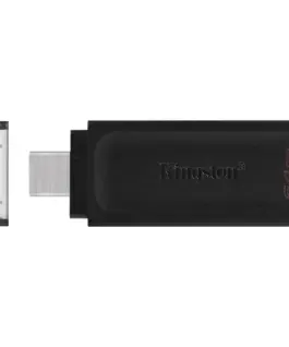 ФЛАШ ПАМЕТ Kingston USB flash drive DataTraveler 70 - USB 3.2 Gen 1 - 64GB - Black - PN