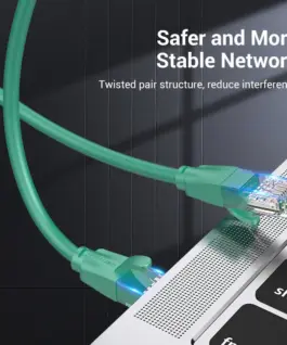 Vention Кабел LAN UTP Cat.6 Patch Cable – 1M Green – IBEGF