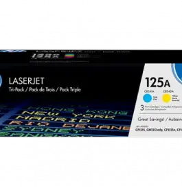 КОМПЛЕКТ 3 КАСЕТИ ЗА HP Color Laserjet CP 1215/1515N - TRIPLE PACK - /125A/ - C/M/Y - CB541A/CB542A/CB543A - PN