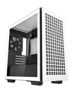 DeepCool кутия Case mATX - CH370 WH