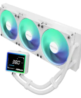 Alternative view of Охладител за процесор ASRock Challenger White 360 Digital